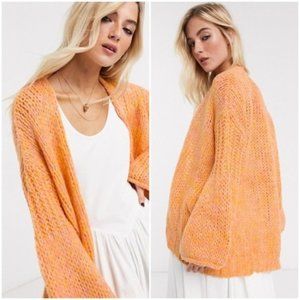 Free People Home Town Cardigan Sugar Candy XS